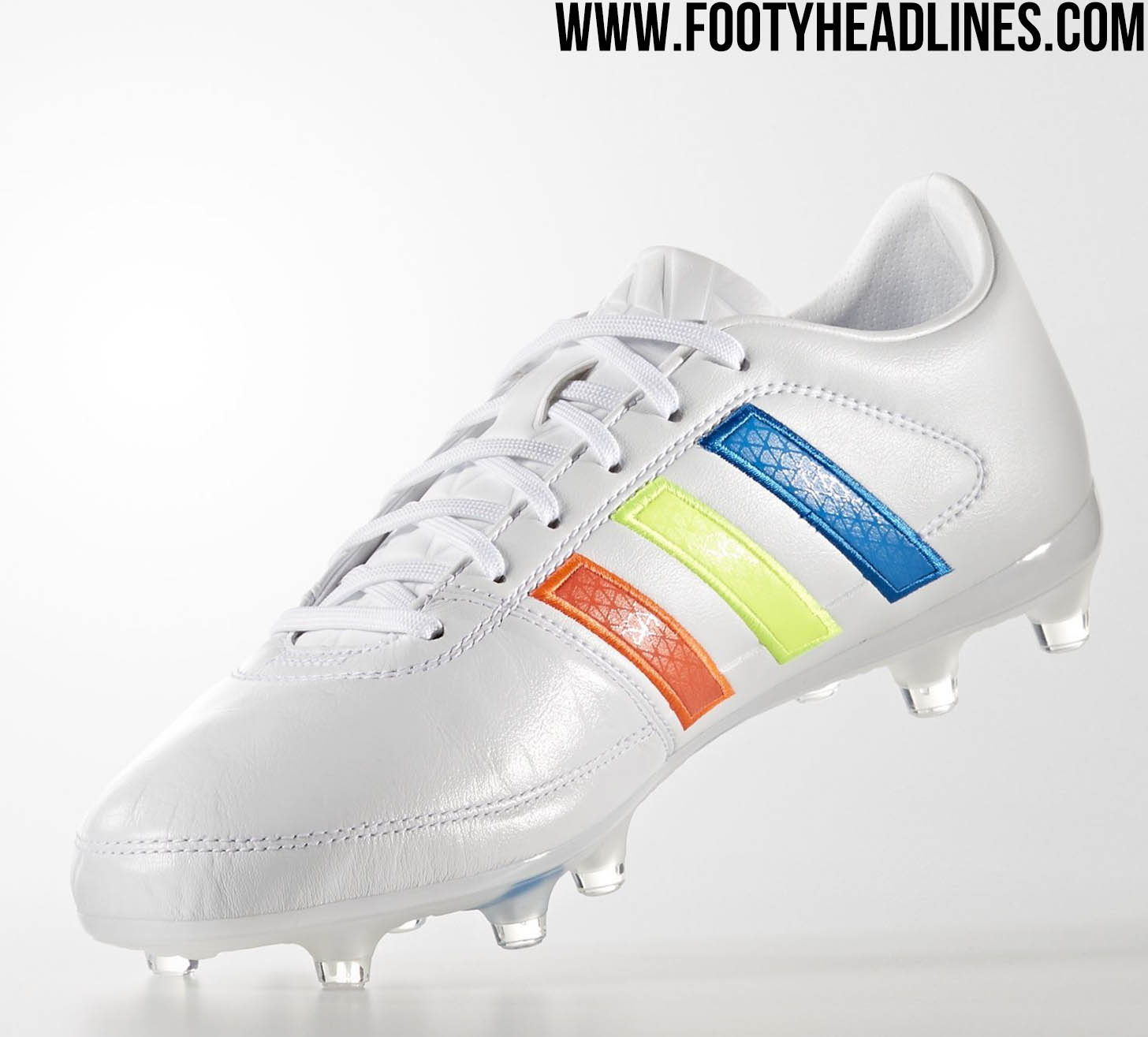 White Multicolor Adidas Gloro 2016 2017 Boots Released Footy